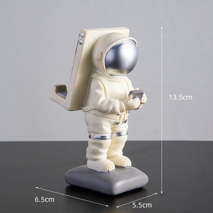 Astronaut desktop office pen holder