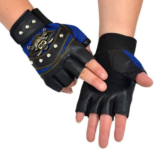 des gants de cuir