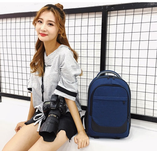 New product custom waterproof camera laptop backpack