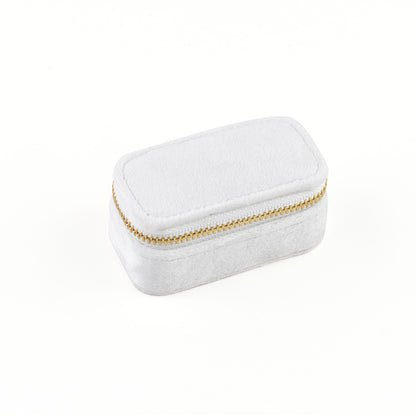 Velvet Travel Jewelry Storage Box