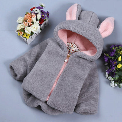 Pull en laine pour enfants petites et moyennes oreilles de lapin