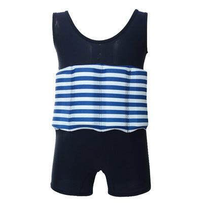 Maillot de bain de flottabilité maillot de bain flottant d'entraînement une pièce flottant détachable pour enfants