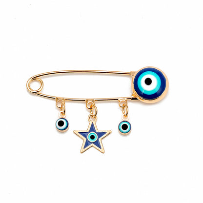 Broche oeil du diable