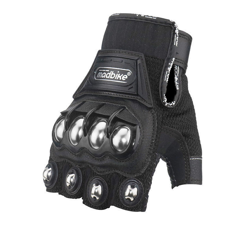 Gants Madbike Gants de moto demi-doigts