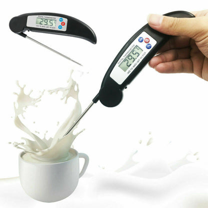 Instant-Read kötttermometer Digital elektronisk mat temp kök matlagning Grill