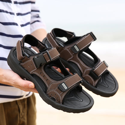 Men Sandals Summer Shoes Flat Non-slip Outdoor Men Beach Sandals Man Sport Sandals