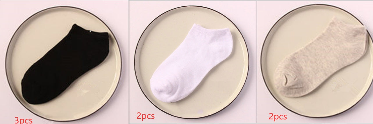 Chaussettes courtes Chaussettes bateau Chaussettes femme Chaussettes blanches Chaussettes étudiantes