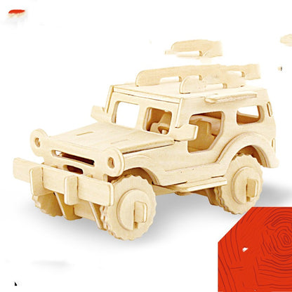 Jouets éducatifs Netflix pour enfants, puzzles en bois tridimensionnels