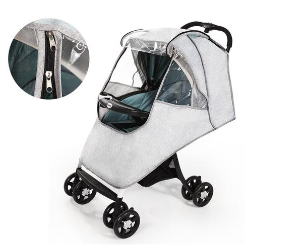 Housse universelle pour poussette de bébé, chaude et imperméable