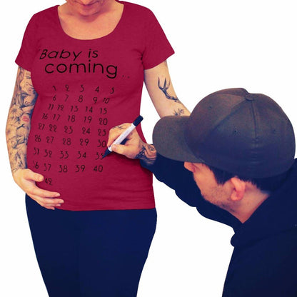 Baby Is Coming Pregnancy T-shirt