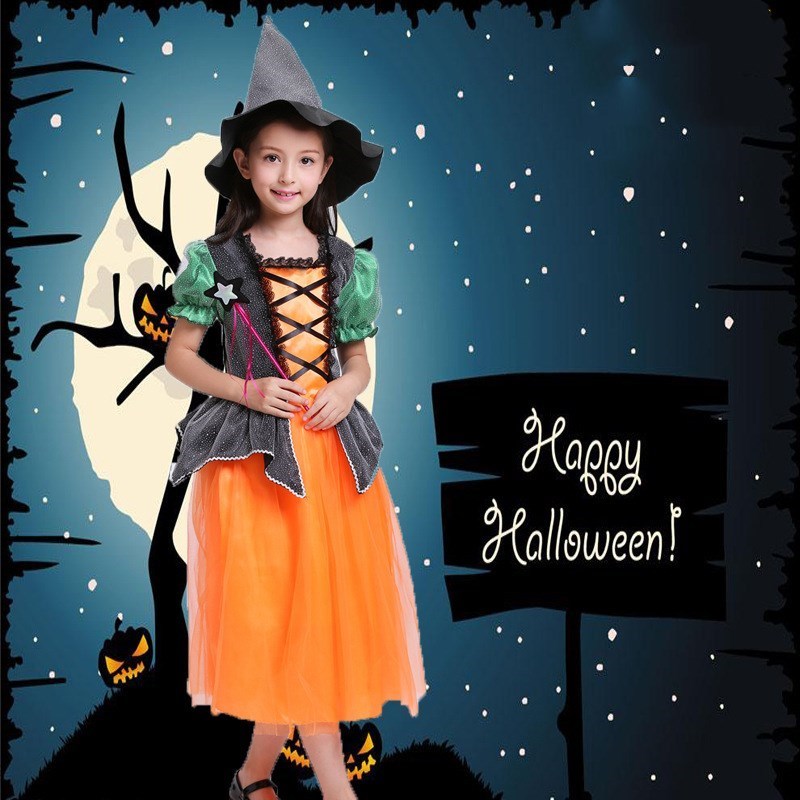 Costume d'Halloween pour enfants Costume de princesse