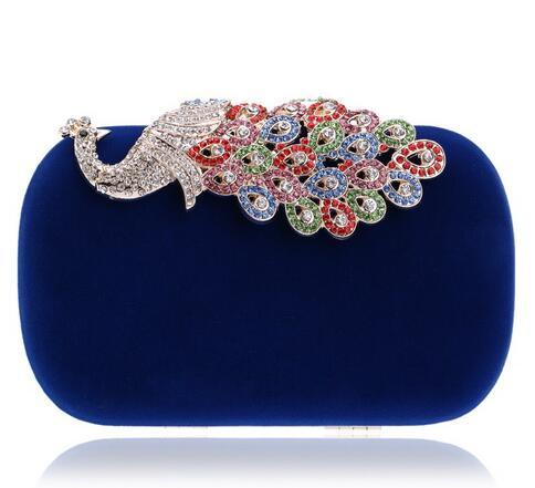 Evening dress clutch