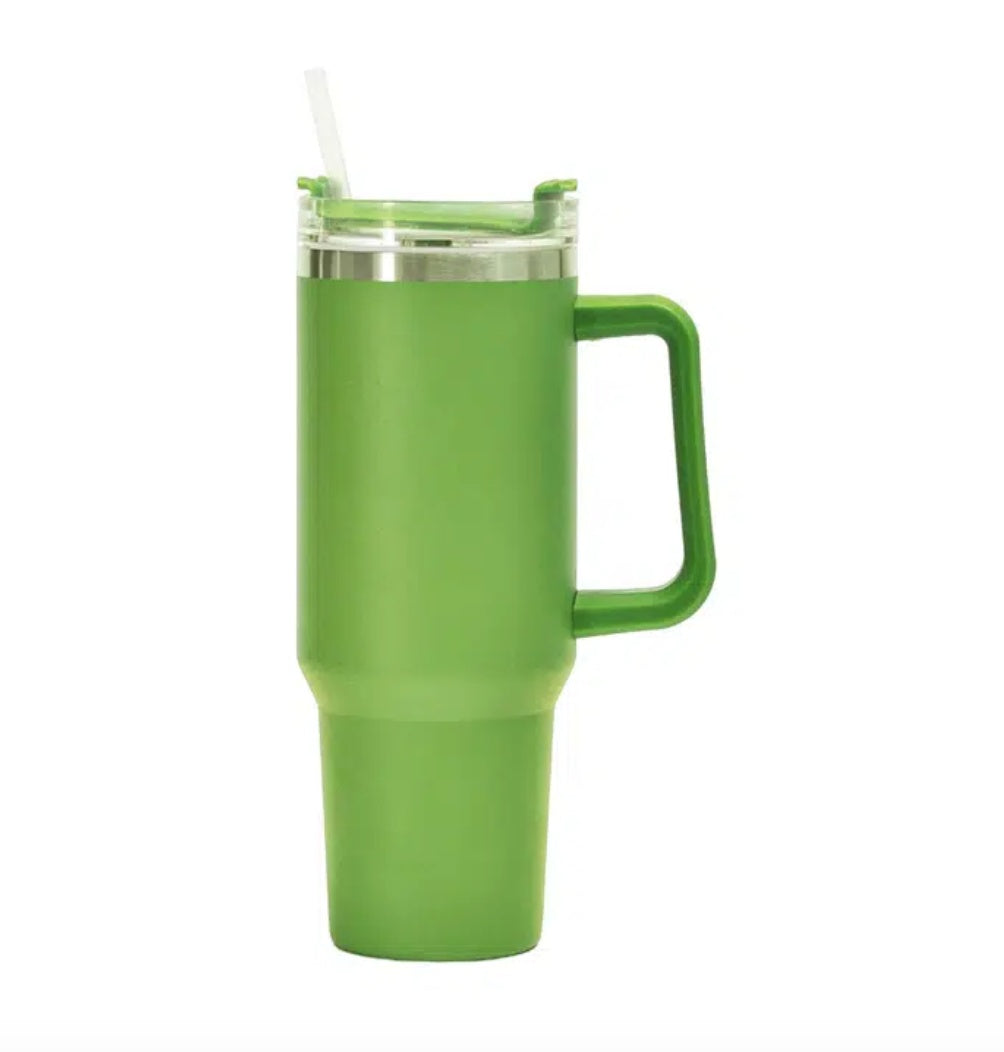 Tasse isotherme en acier inoxydable 40oz Paille Bingba