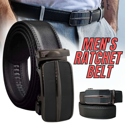 Ceinture à cliquet pour hommes ceinture en cuir pour hommes avec boucle coulissante ceintures à cliquet pour hommes USA