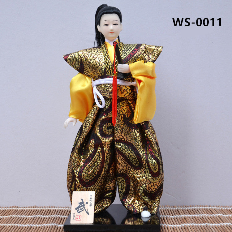 Japanese Anime Samurai With Katana Sword Room Decoration