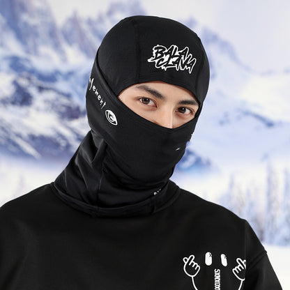 Velvet Windproof Ski Head Cover Protective Mask