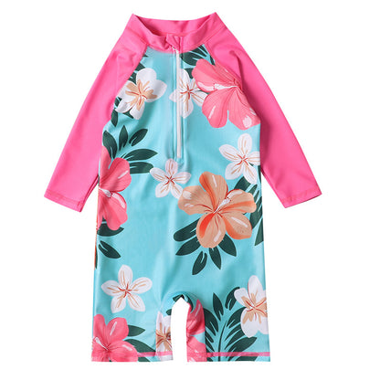 Maillot de bain pour enfants fille une pièce enfant en bas âge enfants adolescents bébé fille mignon à la mode protection solaire plage parc d'attractions maillot de bain