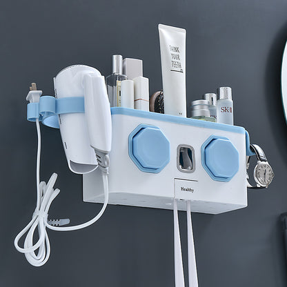 Paste Wall Mounted Toothbrush Holder