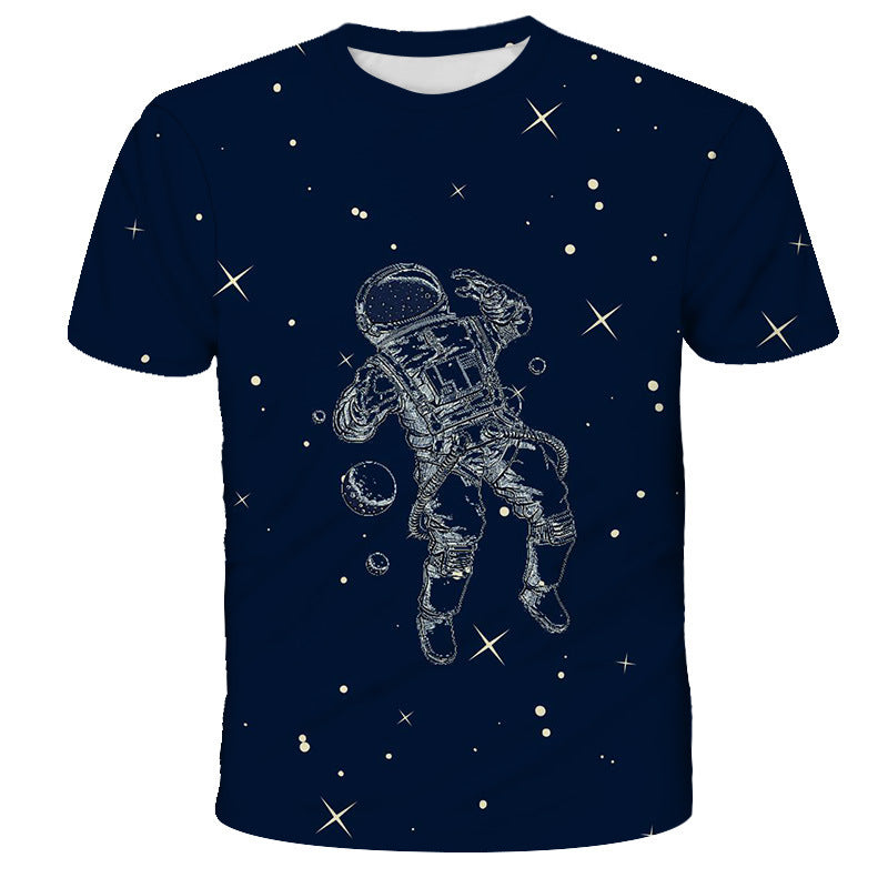 Astronaut T-shirt med digitaltryck