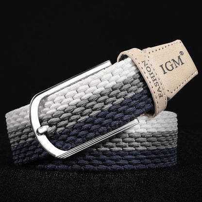 Winter Breathable Strong Stretch Canvas Woven Belt - Seasonal Comfort