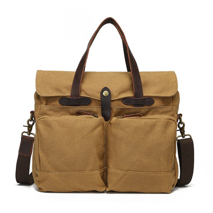 Portable Briefcase Men's One-shoulder Crossbody Outdoor Travel