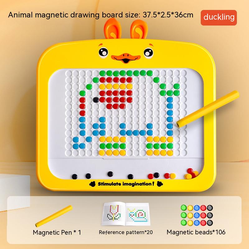 Stylo magnétique scientifique et éducatif pour enfants, utilisant une planche à dessin, pour penser à l'éducation précoce