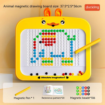 Stylo magnétique scientifique et éducatif pour enfants, utilisant une planche à dessin, pour penser à l'éducation précoce