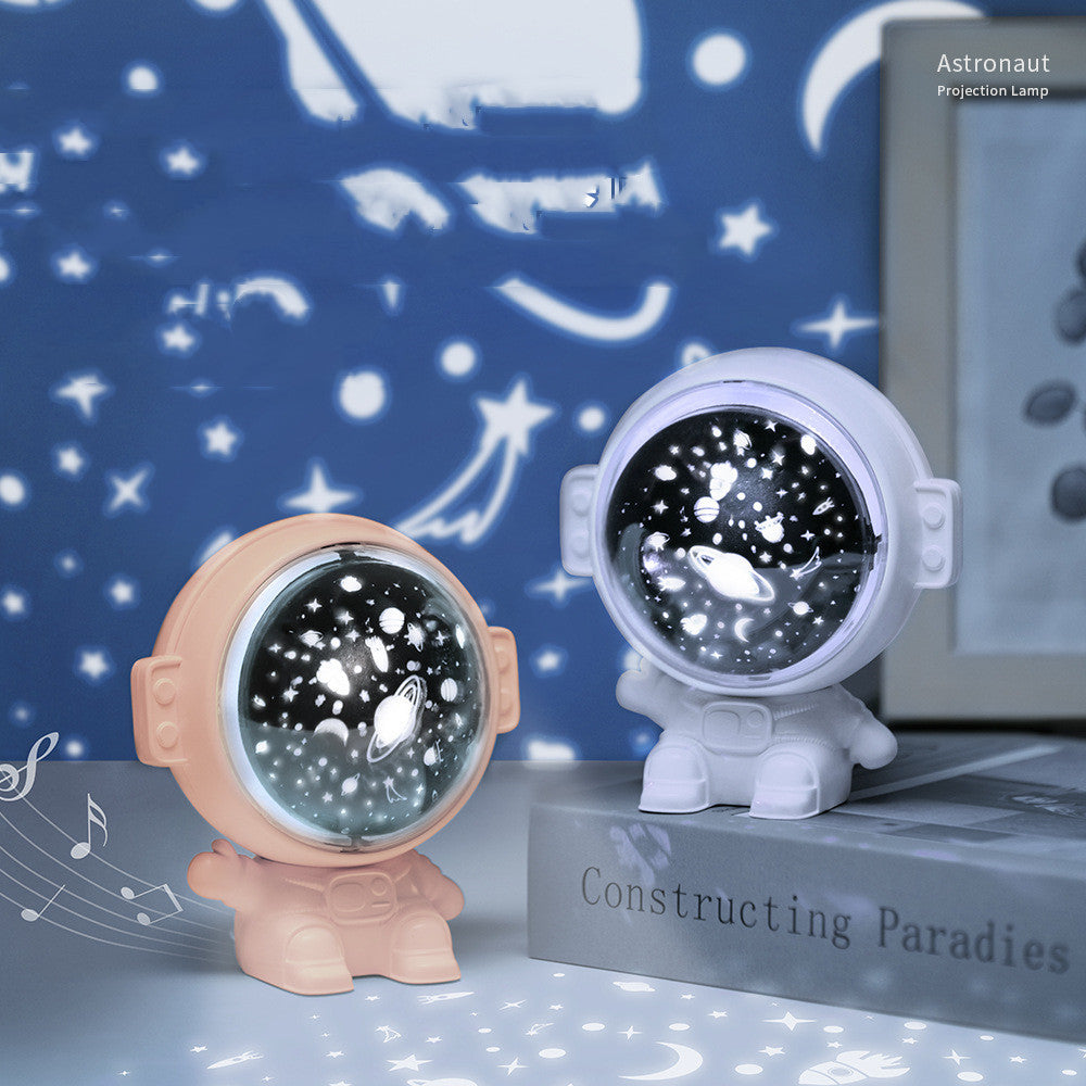 Projecteur d'étoiles de galaxie, veilleuse de ciel étoilé, lampe d'astronaute, cadeau pour enfant et bébé, Projection d'astronaute de noël