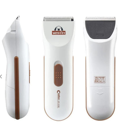 Professional Pet Grooming Clipper - Ceramic Blade Electric Hair Trimmer for Dogs & Cats