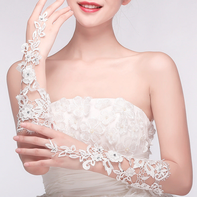 Wedding dress gloves