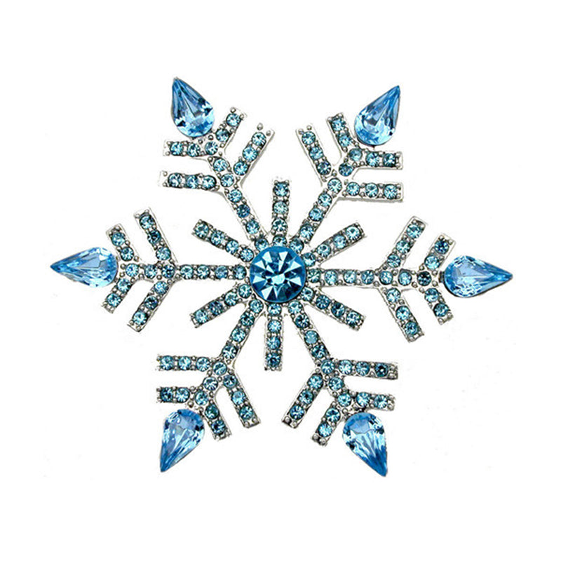 Broche flocon de neige de Noël