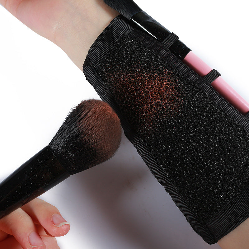 Sangle de nettoyage pour pinceaux de maquillage