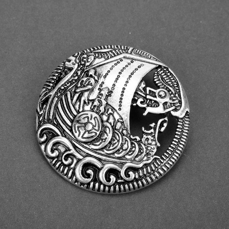 Viking serie brosch Broche Broche Korsage