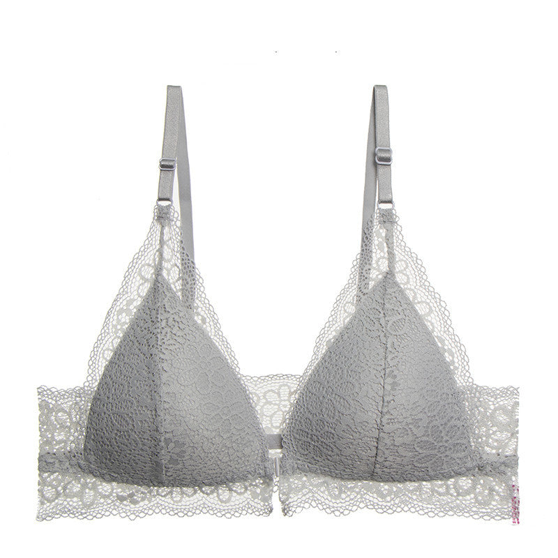 Lace Underwear Suit Women Thin Without Steel Ring