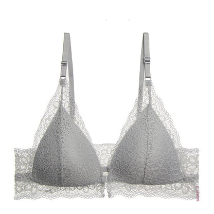 Lace Underwear Suit Women Thin Without Steel Ring