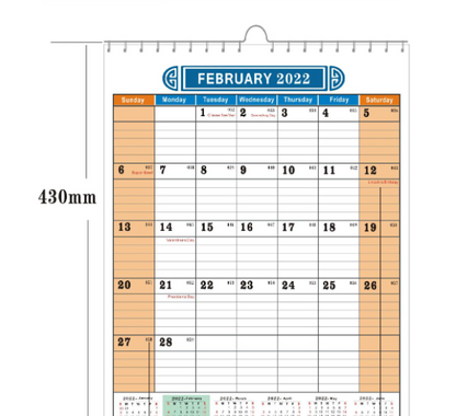 Kreativ och enkel skrivbordskalender