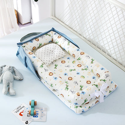 Lit de bébé amovible et lavable, berceau Portable, lit de voyage pour enfants, berceau en coton