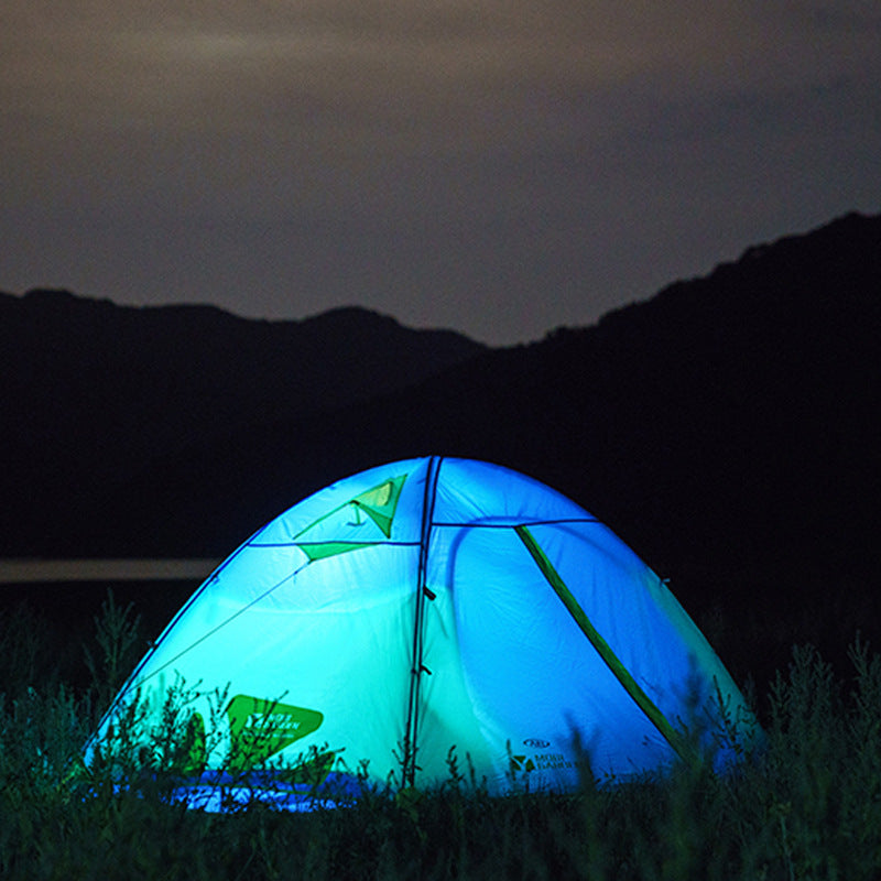 Tält Dubbel Dubbel Aluminium Stång Camping Utomhuscamping