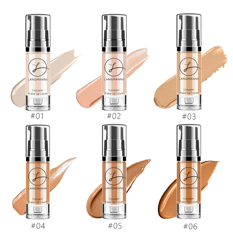 Flytande foundation concealer