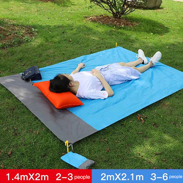 Tapis de pique-nique imperméable et Portable, couverture de poche, tapis de plage