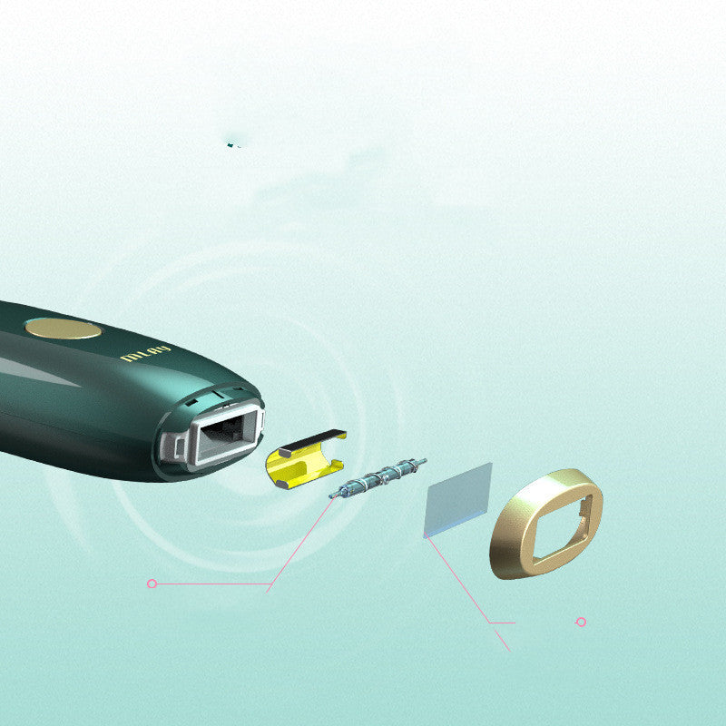 Women's Home Laser Hair Removal Device - ABS 36W Green Fashion System