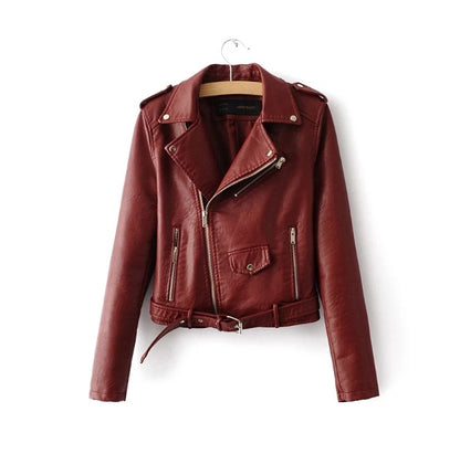 2021 Autumn and Winter Clothes for Women Korean Version Women's Leather Jacket Fashion Women Clothing