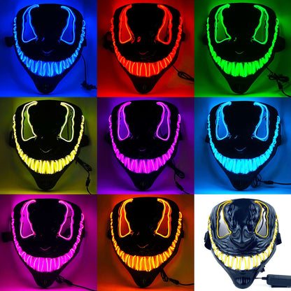 Halloween Horror LED Luminous Mask Dance Party