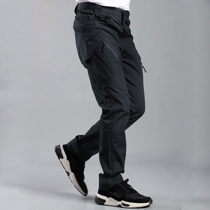 Loose Multi-pocket Pants Overalls Multi-pocket Outdoor Military Fans