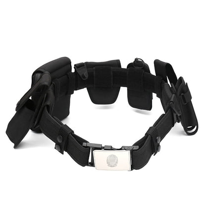 Ceinture multifonctionnelle en toile de nylon de sac de taille de patrouille de devoir de sécurité