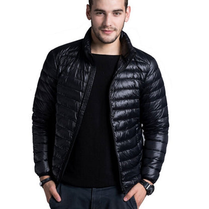 Veste d'hiver pour hommes vestes manteau en duvet de canard vêtements d'extérieur Parka