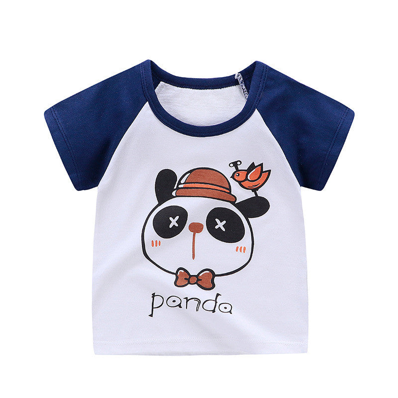 cotton children t-shirt short sleeve