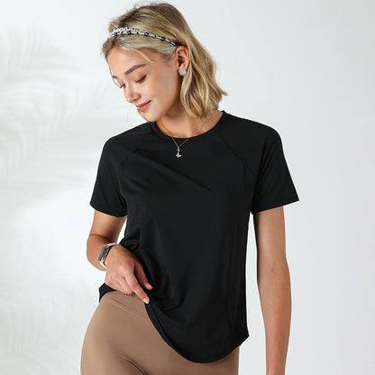 C it all Quick-Dry Mesh Stitching Workout Top