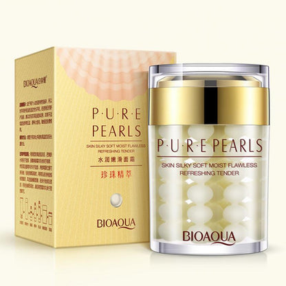 60ml Pure Pearl Cream ansiktskräm akne Behandling Återfuktande Anti Rynkor Anti Aging hudblekning Ansikte Hudvård 