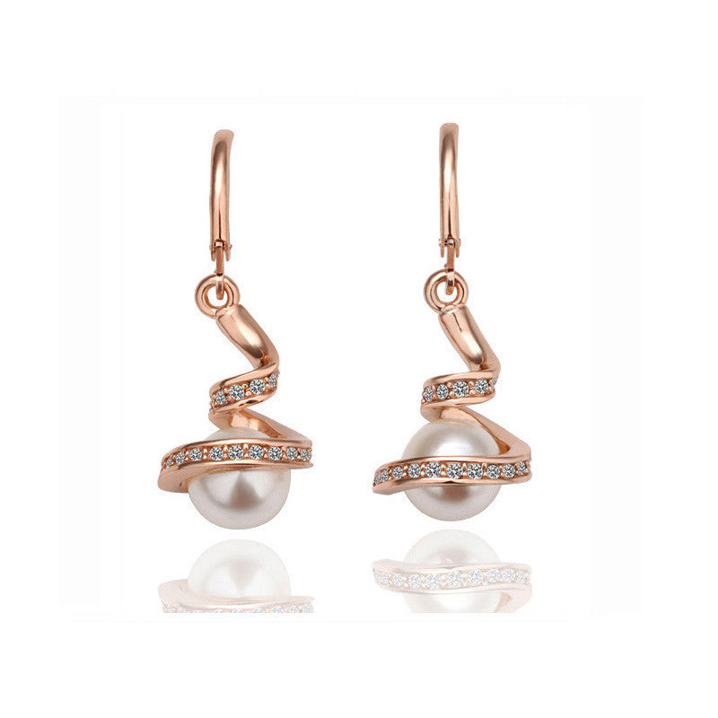 Twisted Snake Pearl - Elegant and Exotic Jewelry